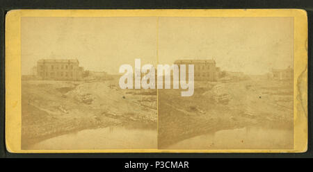 . Poyntz Avenue, Manhattan, Kansas, 402 km westlich von St. Louis, MO. Abdeckung: 1867. Digitale Element veröffentlicht 4-8 2005; Aktualisiert im 7-21 2008. 242 Poyntz Avenue, Manhattan, Kansas, 402 km westlich von St. Louis, MO, von Gardner, Alexander, 1821-1882 Stockfoto