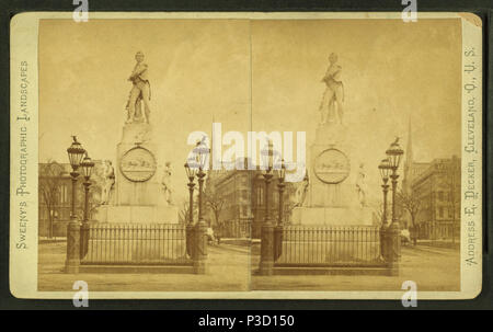 . Perry Denkmal. Abdeckung: 1865?-1899. Quelle Impressum: 1865?-1899.. Digitale Element veröffentlicht 6-15 2005; 2-13-2009 aktualisiert. 235 Perry Denkmal, von SWEENY's Fotografische Landschaften 2. Stockfoto