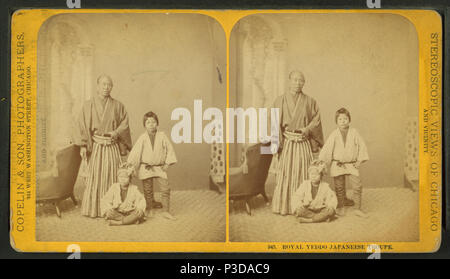 258 Royal Yeddo japanische Truppe, durch Copelin &Amp; Sohn Stockfoto