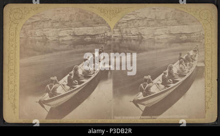 260 Die Rapids, Ausable (Au Sable) Abgrund, der Beginn, die von Stoddard, Seneca Ray, 1844-1917, 1844-1917 3. Stockfoto