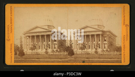 . San Jose, Court House. Alternative Titel: fotografischen Illustrationen der Pazifischen Küste, Nr. 1803. Erstellt: 1868-1885. Abdeckung: 1868-1885. Digitale Element veröffentlicht 6-15 2005; 2-12-2009 aktualisiert. 262 San Jose, Court House, von Robert N. Dennis Sammlung von stereoskopische Ansichten Stockfoto