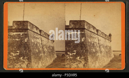 . Abschnitt. Fort Marion, nach Osten. St. Augustine, Fla Abdeckung: 1868?-1890?. Quelle Impressum: 1868?-1890?. Digitale Element veröffentlicht 7-18 2005; 2-12-2009 aktualisiert. 267 Abschnitt. Fort Marion, nach Osten. St. Augustine, Fla, von Robert N. Dennis Sammlung von stereoskopische Ansichten Stockfoto