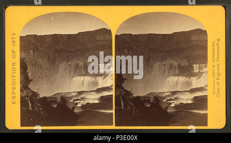 270 Shoshone Falls, Snake River in Idaho. Die wichtigsten fallen 3. Stockfoto