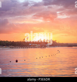 Urlaub in der Dominikanischen Republik Stockfoto