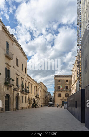 Italien Apulien Lecce Palazzo della Provincia Square Stockfoto