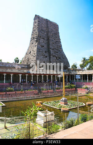 Sri Meenakshi Hindu Tempel in Madurai, Tamil Nadu, Indien Stockfoto