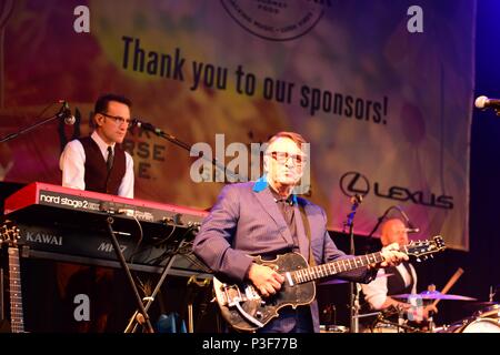 Squeeze rock Badewanne. England - Pub im Park Festival, Juni 2018 Stockfoto