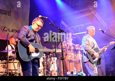 Squeeze rock Badewanne. England - Pub im Park Festival, Juni 2018 Stockfoto