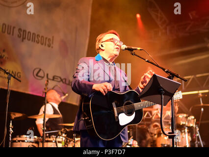 Squeeze rock Badewanne. England - Pub im Park Festival, Juni 2018 Stockfoto