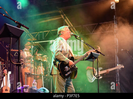 Squeeze rock Badewanne. England - Pub im Park Festival, Juni 2018 Stockfoto