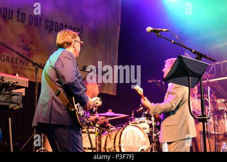 Squeeze rock Badewanne. England - Pub im Park Festival, Juni 2018 Stockfoto