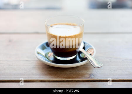 Macchiato Stockfoto