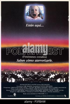 Original Film Titel: POLTERGEIST. Englischer Titel: POLTERGEIST. Regisseur: Tobe Hooper. Jahr: 1982. Credit: M. G. M/United Artist/Album Stockfoto