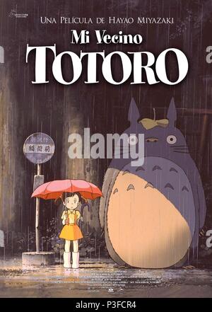 Original Film Titel: TONARI NO TOTORO. Englischer Titel: Mein Nachbar Totoro. Regisseur: HAYAO MIYAZAKI. Jahr: 1988. Credit: TOKUMA SHOTEN/Album Stockfoto