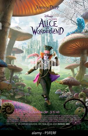 Original Film Titel: Alice im Wunderland. Englischer Titel: Alice im Wunderland. Regisseur: Tim Burton. Jahr: 2010. Quelle: WALT DISNEY PICTURES/Album Stockfoto