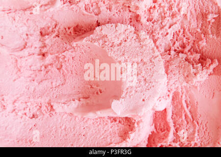 Close-up Hintergrund der Eiscreme. Textur aus farbigem Eis. Stockfoto
