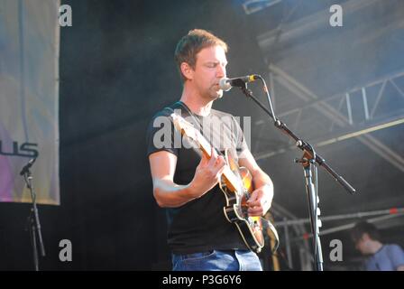 Die Gewehre rock Bath, England - Pub im Park Festival, Juni 2018 Stockfoto