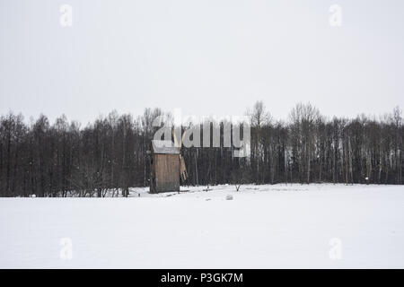 Das Weißrussische Staatliche Museum für Volksarchitektur und bäuerliche Leben der Belarussischen Staatlichen Museum für Volksarchitektur und bäuerliche Leben, Belarus. Stockfoto