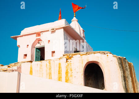 Papmochani Mata Hindutempel in Pushkar, Indien Stockfoto