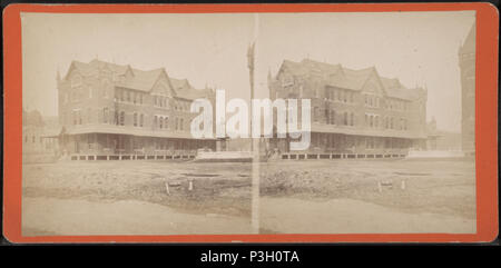 . Blick auf Gebäude, die Anlage im Bau. Abdeckung: 187 -?. Digitale Element veröffentlicht 00-11-2006; 2-11-2009 aktualisiert. 359 Anzeigen von Gebäude, Anlagen im Bau, von Ackerman Bros. Stockfoto