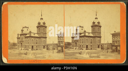 359 Anzeigen des Court House, Bibb County, Macon, GA, durch A. J. Haygood Stockfoto
