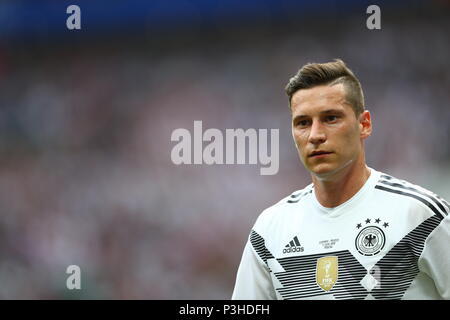 Moskau, Russland. 17 Juni, 2018. Julian Draxler (GER), FIFA WM Russland 2018 Gruppe f Deutschland 0-1 Mexiko an Luzhniki Stadion in Moskau, Russland, 17. Juni 2018. Credit: kenzaburo Matsuoka/LBA/Alamy leben Nachrichten Stockfoto