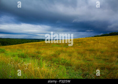 Wunderschöne Aussicht von Chemung County und Umgebung Stockfoto