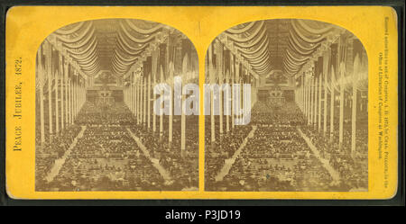 386 der Welt Frieden Jubiläum, 1872, von Pollock, Charles, 1832-1910, 1832-1910 14. Stockfoto