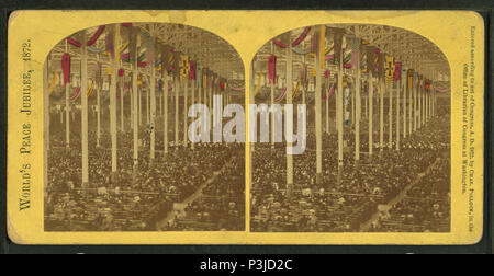 386 der Welt Frieden Jubiläum, 1872, von Pollock, Charles, 1832-1910, 1832-1910 19. Stockfoto