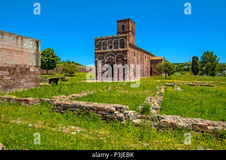 Italien Sardinien Tergu - Kirche Nostra Signora di Caorle Stockfoto