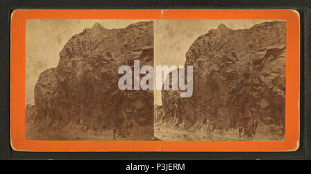 . Bluff von angenehmen St. Brücke, Blick nach Norden. Alternative Titel: stereoskopische Ansichten von Rockland und Umgebung. 72. Abdeckung: 1872?-1885?. Digitale Element veröffentlicht 8-31 2005; 2-12-2009 aktualisiert. 38 Bluff von angenehmen St. Brücke, Blick nach Norden, durch F. H. Crockett Stockfoto