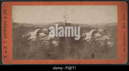 . Blick auf Catskill Creek. Abdeckung: [1863?-1880?]. Quelle Impressum: New York: E&HT Anthony, [1863?-1880?]. Digitale Element veröffentlicht 4-27 2006; 2-11-2009 aktualisiert. 368 Blick auf Catskill Creek, durch E.&amp; HT Anthony (Hart) 3. Stockfoto