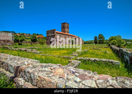 Italien Sardinien Tergu - Kirche Nostra Signora di Caorle Stockfoto