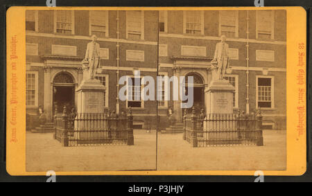 375 Washington Statue, von Cremer, James, 1821-1893 10. Stockfoto