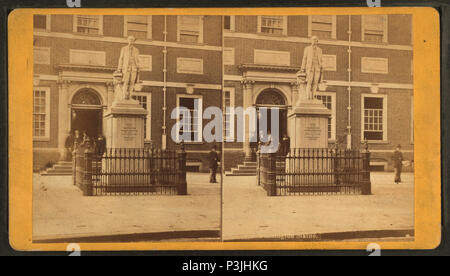 375 Washington Statue, von Cremer, James, 1821-1893 5. Stockfoto