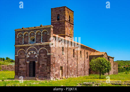 Italien Sardinien Tergu - Kirche Nostra Signora di Caorle Stockfoto