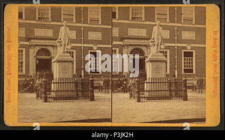 375 Washington Statue, von Cremer, James, 1821-1893 9. Stockfoto