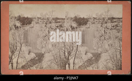 383 Winter in Minnesota, von Robert N. Dennis Sammlung von stereoskopische Ansichten Stockfoto