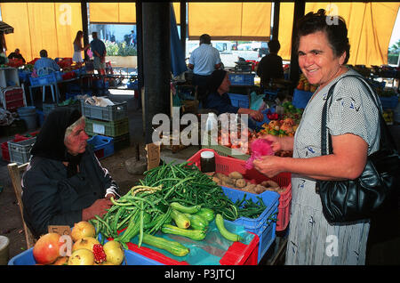 Republik Zypern - Markthalle in Paphos Stockfoto