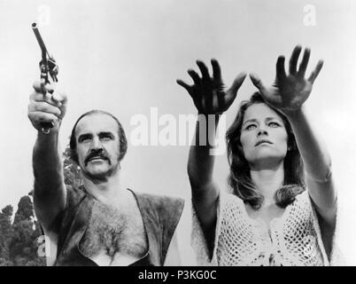 Original Film Titel: ZARDOZ. Englischer Titel: ZARDOZ. Regisseur: John BOORMAN. Jahr: 1974. Stars: SEAN CONNERY, Charlotte Rampling. Quelle: 20th Century Fox/Album Stockfoto