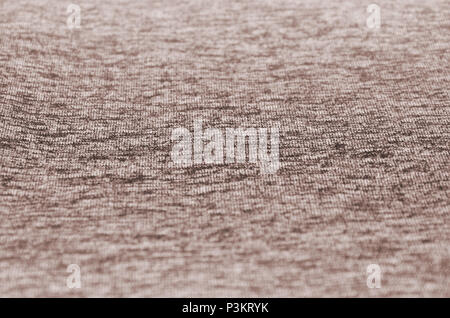 Echten heather Gewirke aus synthetischen Fasern strukturierten Hintergrund. Stoff farbig Textur. Hintergrund mit feiner Streifenstruktur. Stockfoto