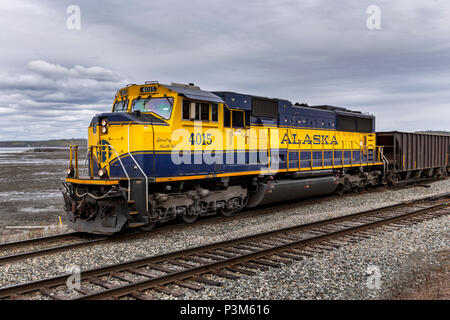 Alaska Railway Motor, Freitag, 18. Mai 2018. Stockfoto