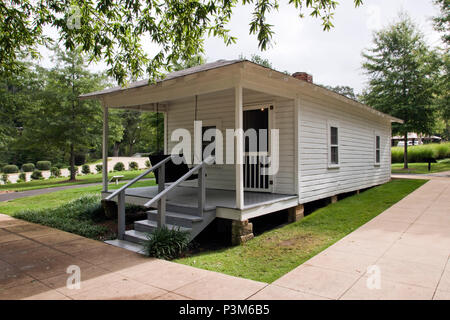 Haus, in dem Elvis Presley geboren wurde, 8. Januar 1935, in Tupelo, Mississippi. Stockfoto