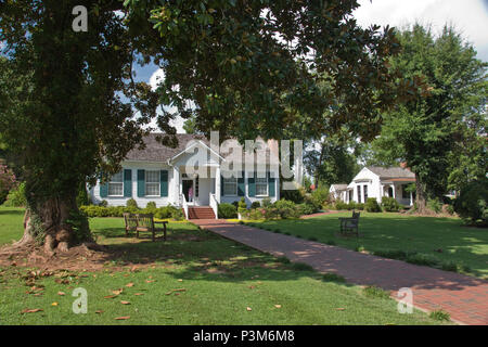 Efeu Grün, die Geburts- und Elternhaus von Helen Keller, in Tuscumbia, Alabama. Stockfoto