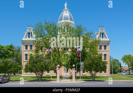 Texas, Marfa, Presidio County Courthouse gebaut 1886 Stockfoto