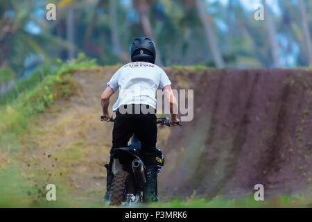 Deus Ex Machina motocross Konkurrenz, Canggu, Bali, Indonesien Stockfoto