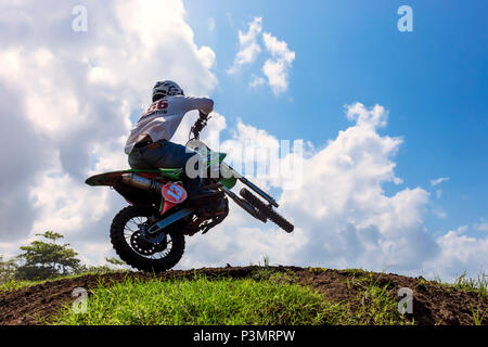 Deus Ex Machina motocross Konkurrenz, Canggu, Bali, Indonesien Stockfoto