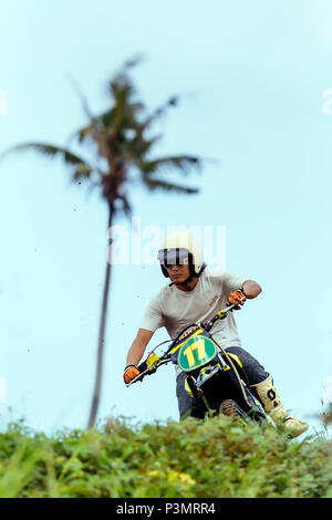 Deus Ex Machina motocross Konkurrenz, Canggu, Bali, Indonesien Stockfoto