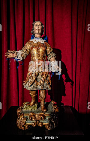 Italien Sardinien Cagliari Nationale Archäologische Museum Sant'Efisio Skulptur' 700 Stockfoto