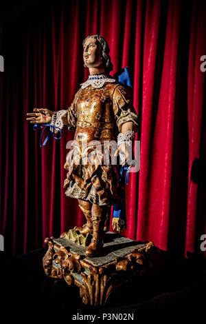 Italien Sardinien Cagliari Nationale Archäologische Museum Sant'Efisio Skulptur' 700 Stockfoto